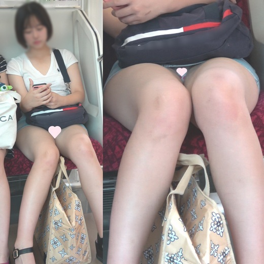 upskirt 毛 4K動画][顔出し]丸見え度作品市場ナンバー１、かわいさも作品史上トップクラス、ハミ毛や透けらしきもあり[ドアップあり]電車か