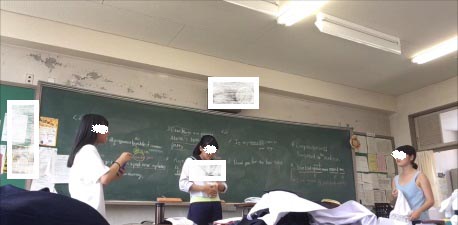 未公開校内教室の着替え１